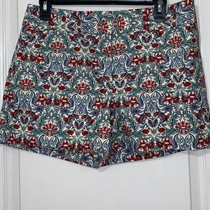 LOFT FLORAL PRINT SHORTS